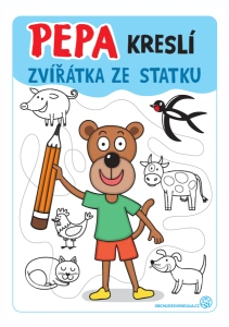 Pepa kreslí zvířátka ze statku - elektronická verze PDF